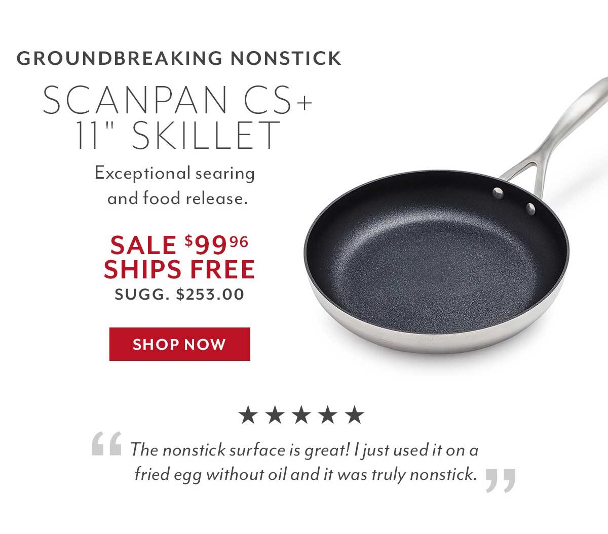 Scanpan CS+ Skillet, 11