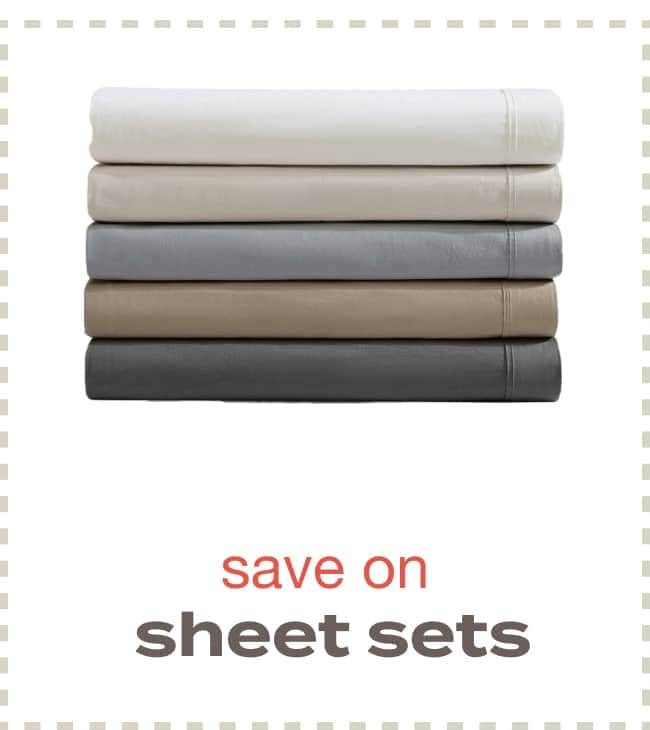 Save on Sheet Sets