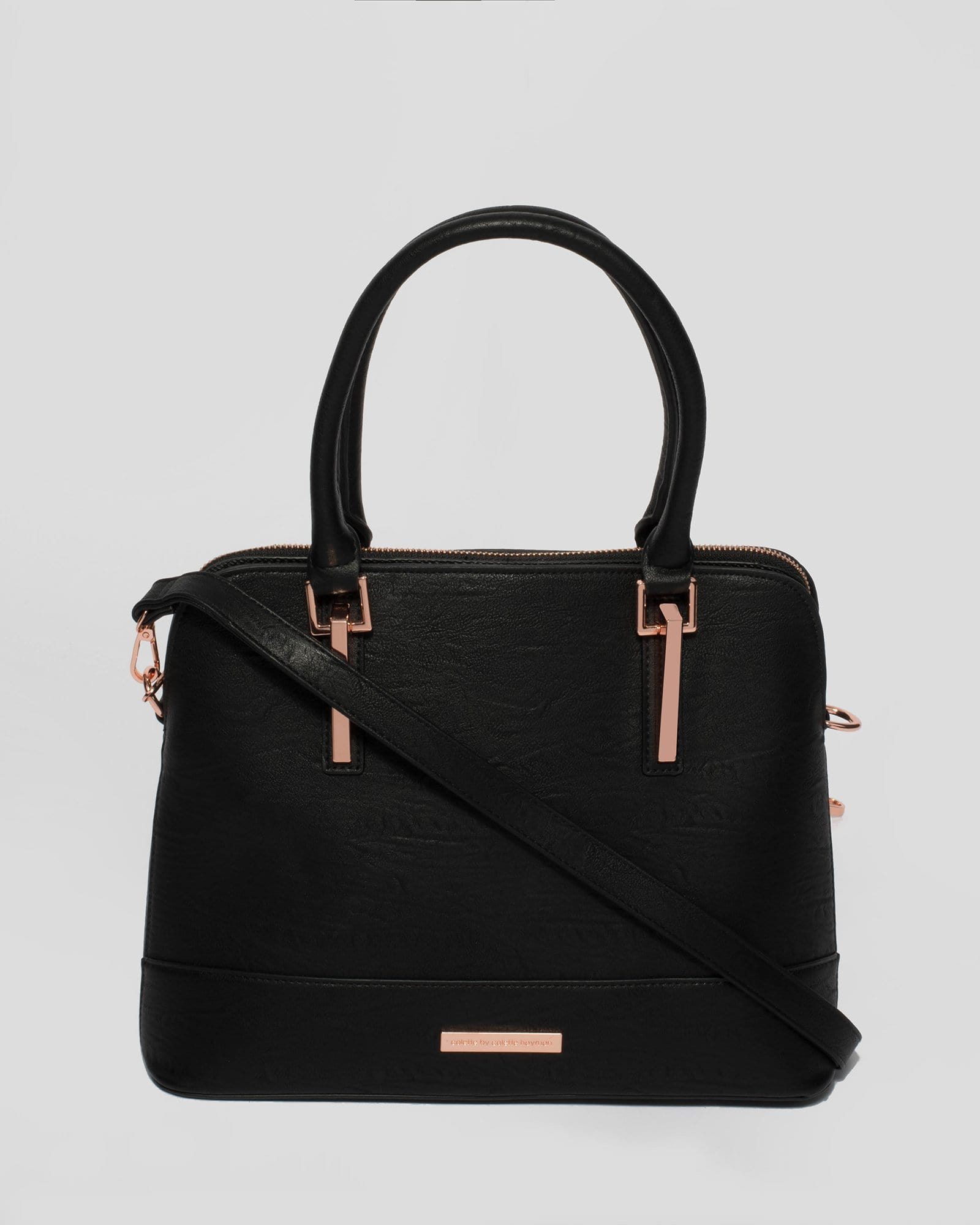 Image of Black Anja Medium Tote Bag