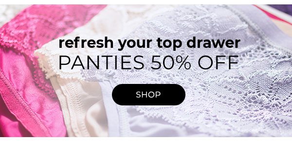 50% off Panties - Turn on your images