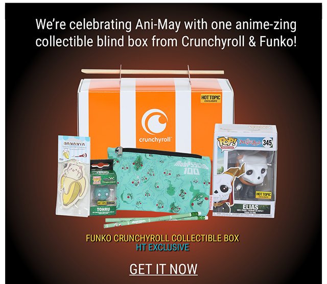 Funko Crunchyroll Collectible Box