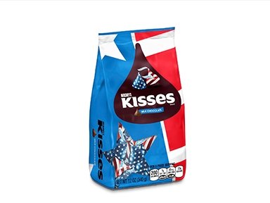 25% off Hershey's red, white & blue candy