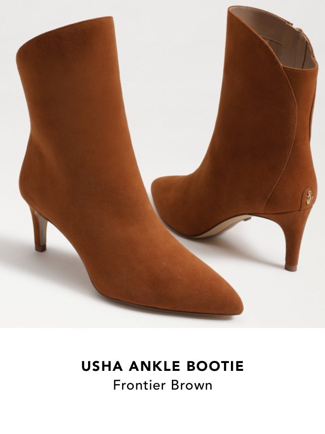 Usha Ankle Bootie (Frontier Brown)