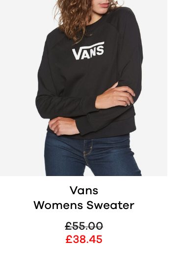 Vans Flying V Boxy Crew Womens Sweater