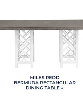 Miles Redd Bermuda Rectangular Dining Table