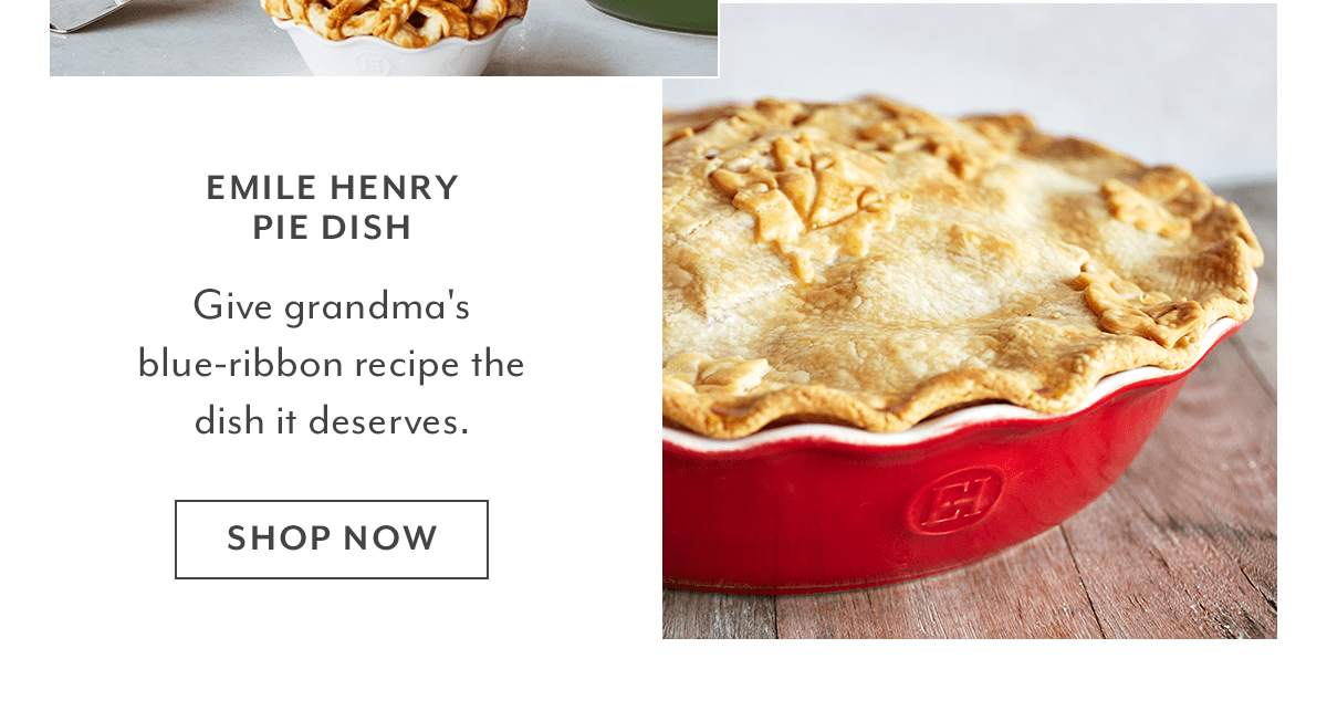 Emile Henry Modern Classics Pie Dish, 9