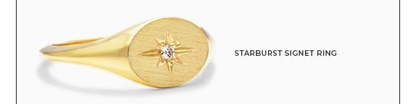 Starburst Signet Ring