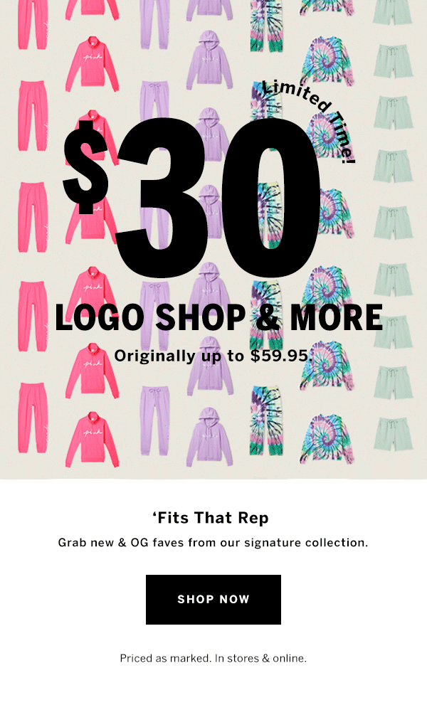 $30 Logo Shop & More