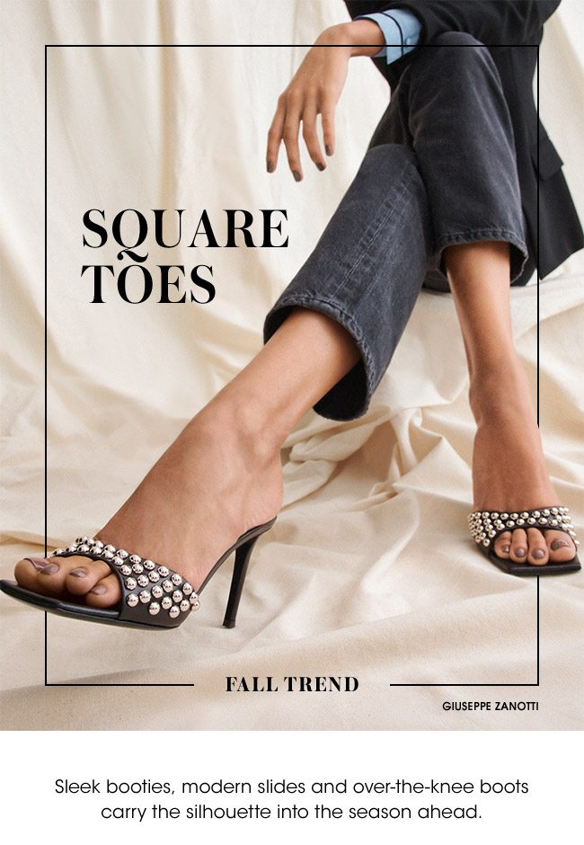 SQUARE TOES