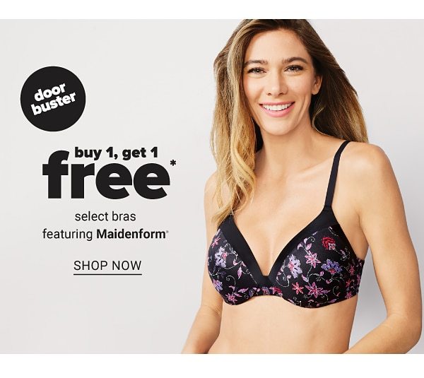 Buy 1 Get 1 Free select bras featuring maidenform - Shop Now