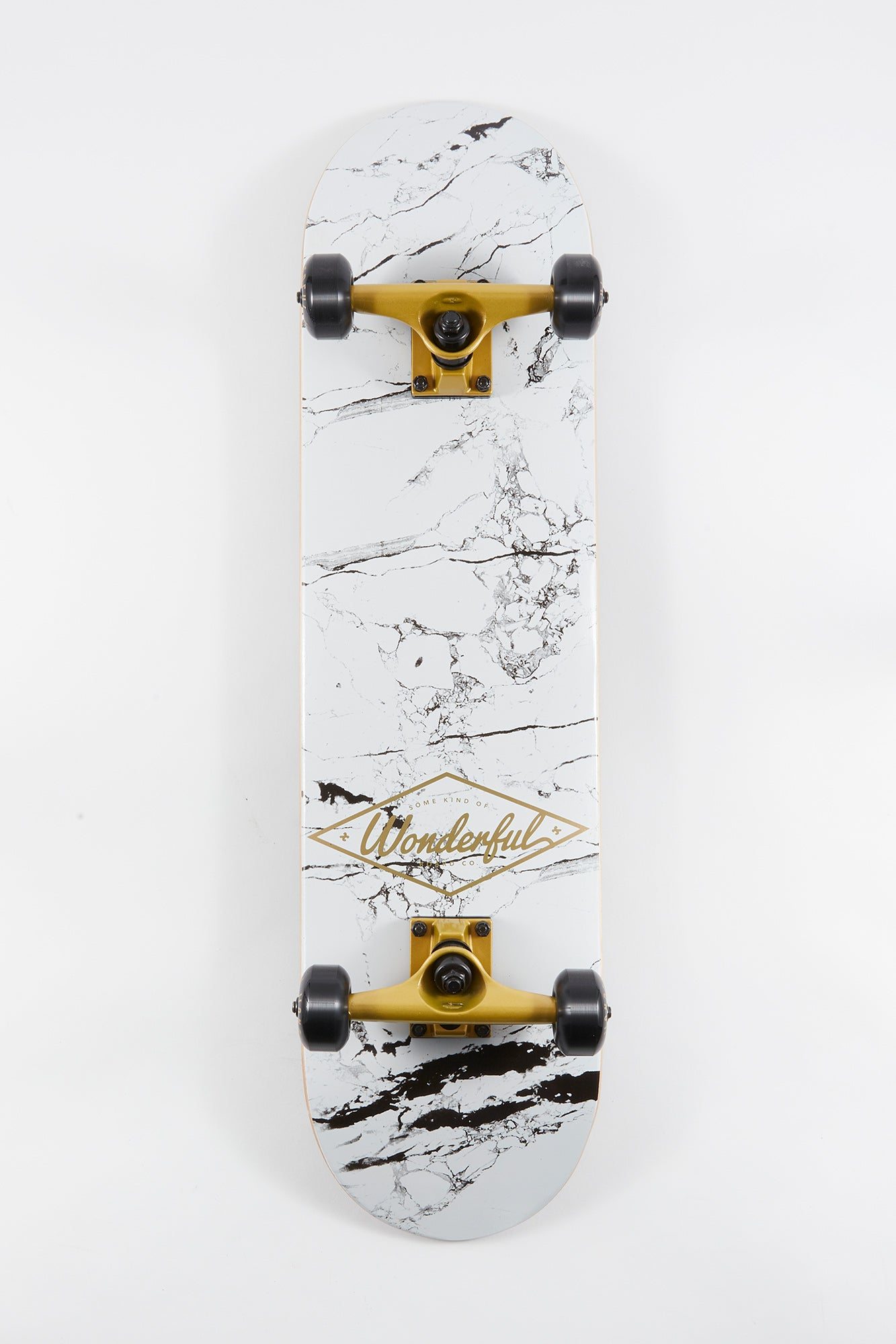Image of Wonderful Marble Skateboard 7.75