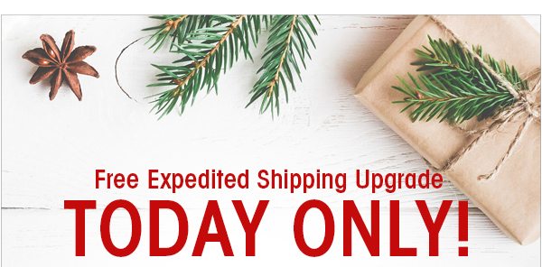 Free Expedited Shipping Upgrade Today Only Country Door Email