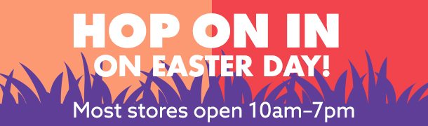 Stores open Easter Day