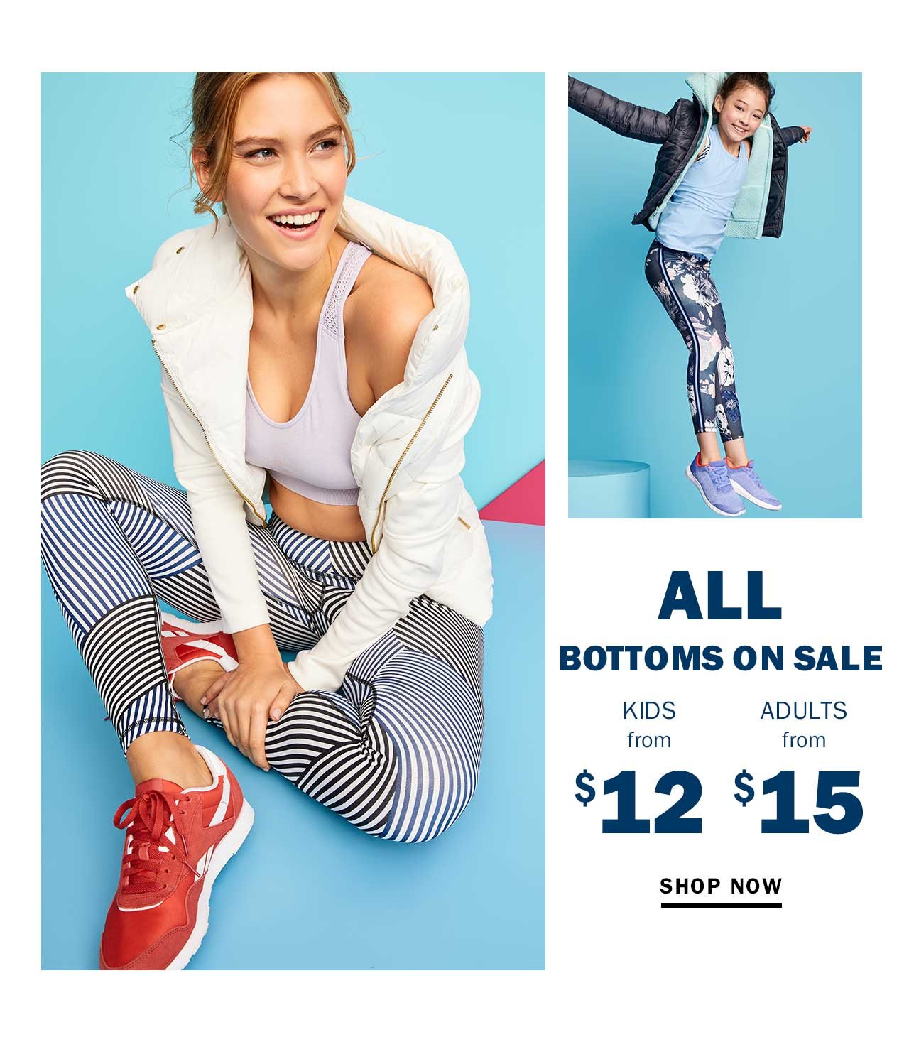 All bottoms on sale