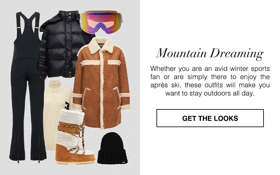 Winter-ready outfits from slopes to lakeside