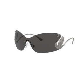 Sunglasses, Mask, Swan, SK7020, Silver tone