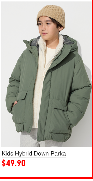 PDP 4 - KIDS HYBRID DOWN PARKA