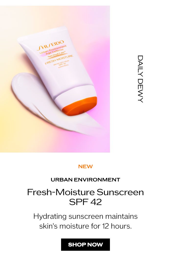 "Daily Dewy Shop Urban Environment Fresh-Moisture Sunscreen SPF 42 "