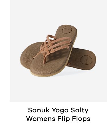Sanuk Yoga Salty Womens Flip Flops