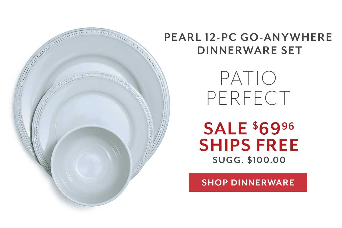 Pearl Go-Anywhere Dinnerware