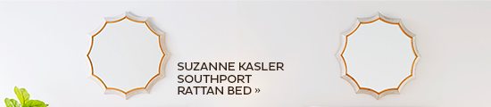 Suzanne Kasler Southport Rattan Bed