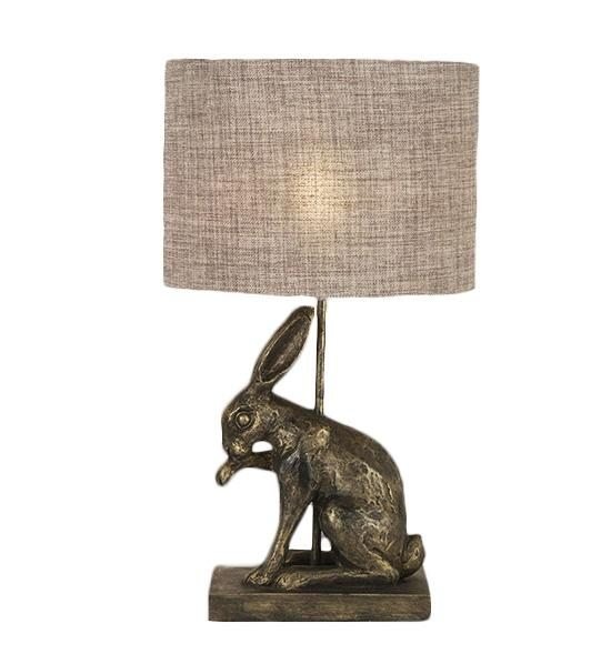 dunelm hare lamp