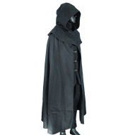 Wool Cloak with Mantle