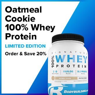 Oatmal Cookie 100% Whey Protein - Limited Edition - Order and Save 20%