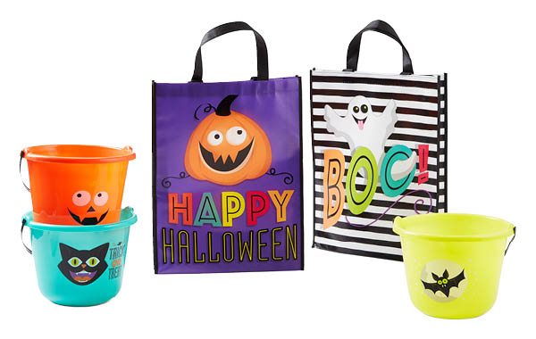 Halloween Buckets and Totes