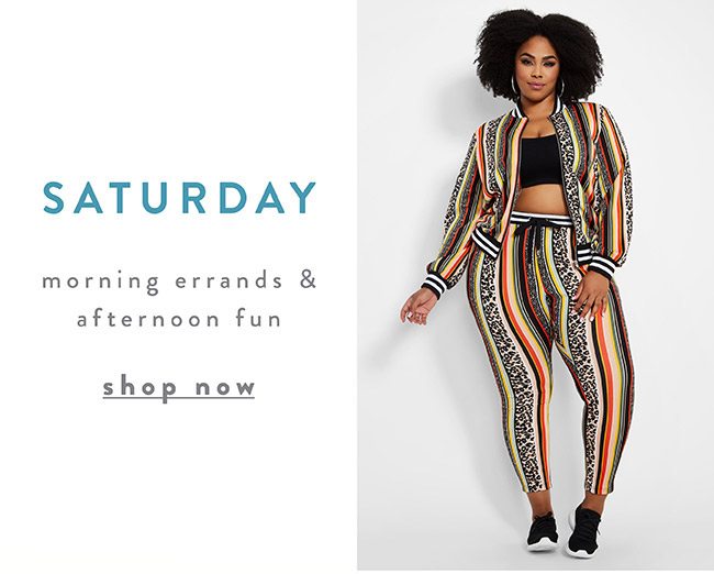 Morning errands & afternoon fun - Shop Now
