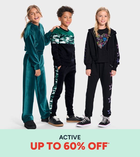 Up to 60% off Activewear