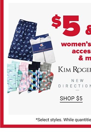 Daily Deals - $5 & $9 women's and men's accessories & more. Shop $5.