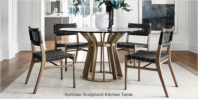 Hollister Sculptural Kitchen Table