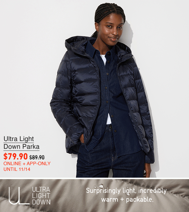 PDP1 - WOMEN & MEN ULTRA LIGHT DOWN PARKA