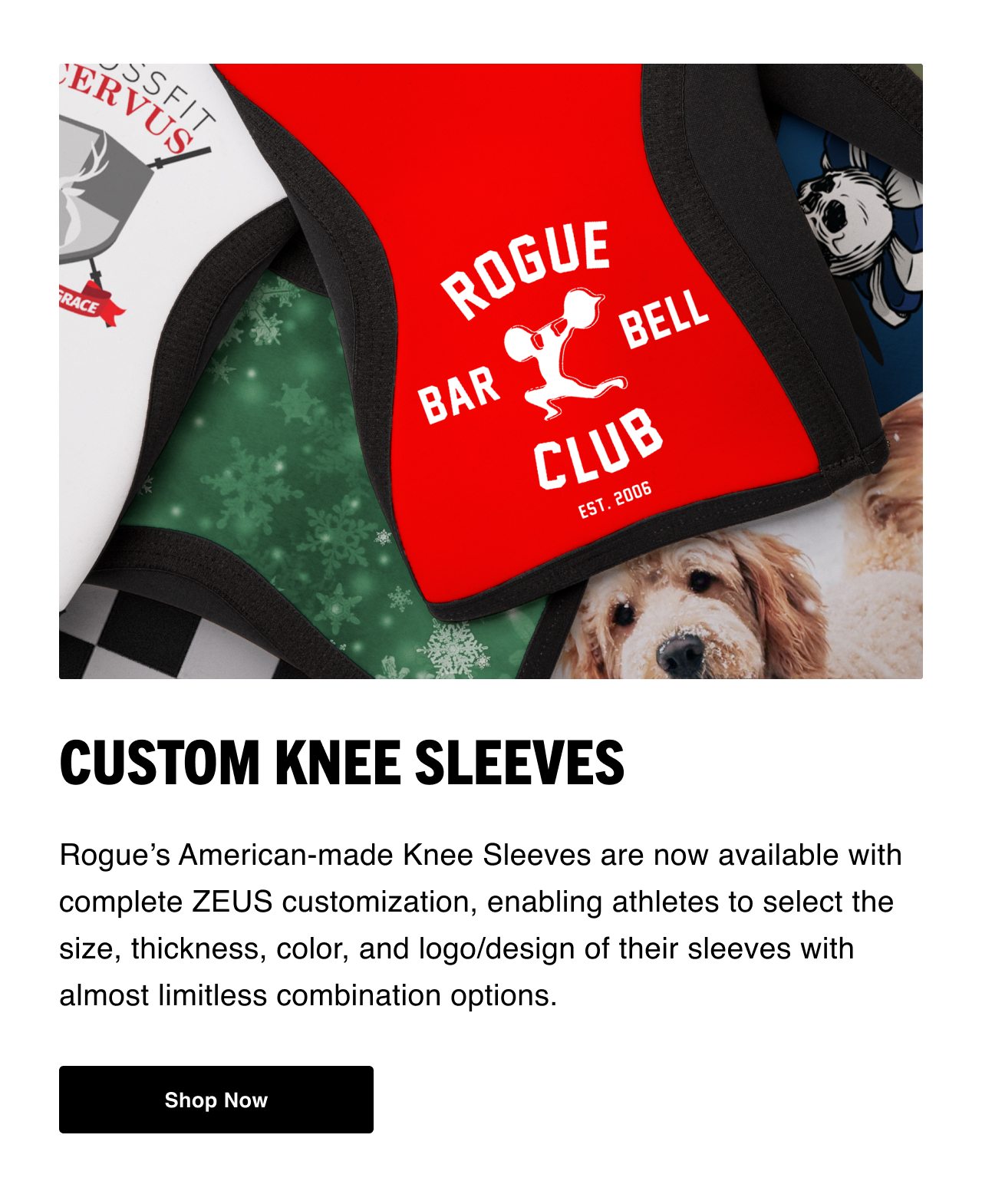 Custom Knee Sleeves