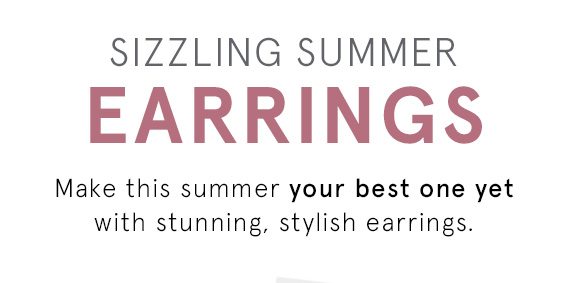 Sizzling Summer Earrings