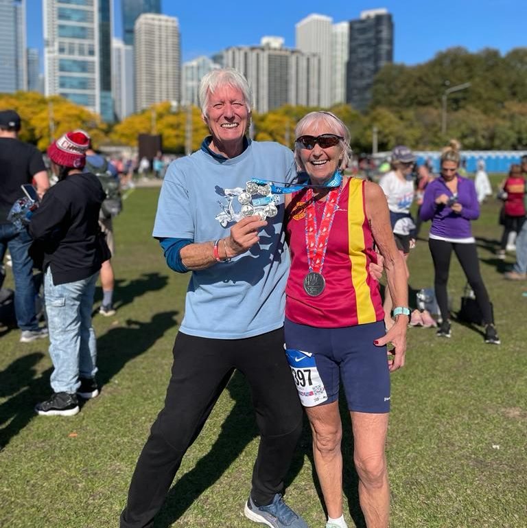 This 77 year old has run 602 marathons and recently earned a six star