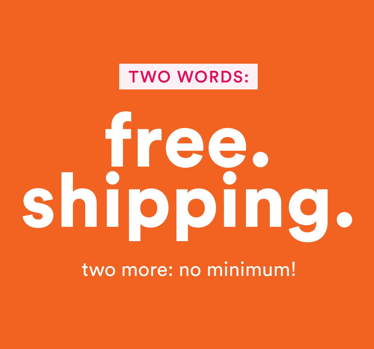 Free, Shipping.