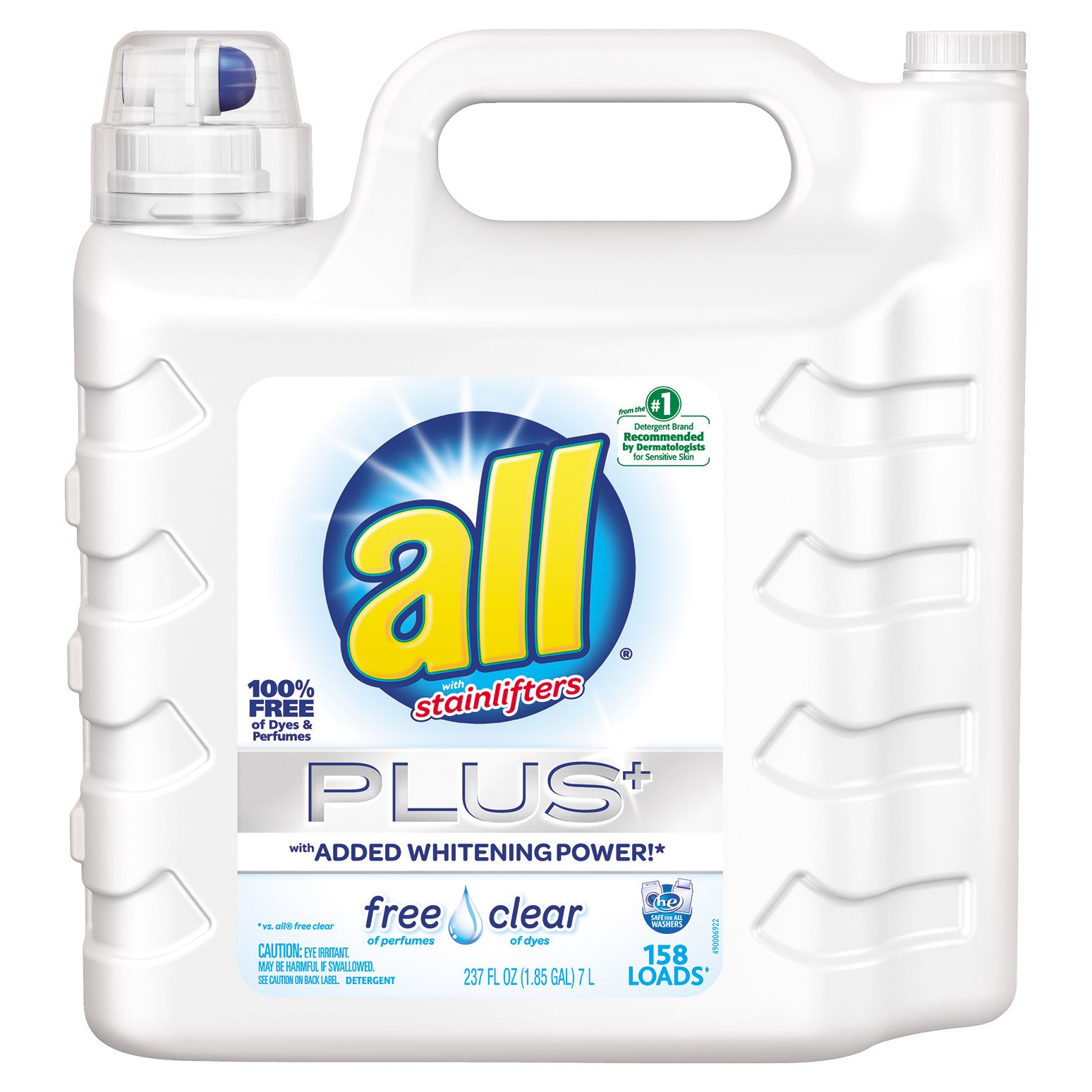 All Ultra All Liquid Laundry Detergent, 237 Ounces