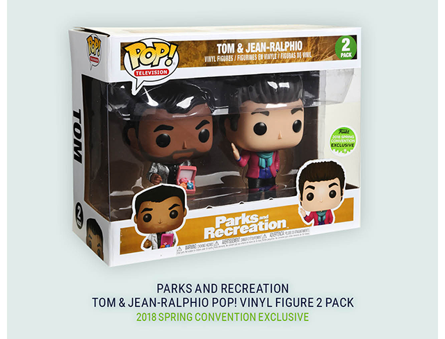 Parks and Recreation Tom and Jean-Ralphio 2 Pack Pops
