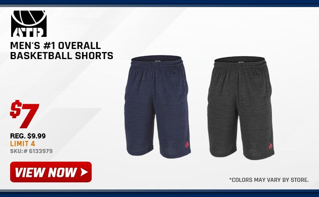 ABOVE THE RIM Men's #1 Overall Basketball Shorts