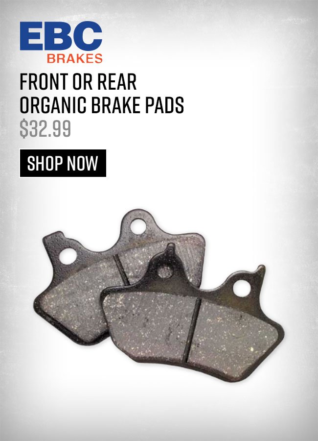 EBC Front or Rear Organic Brake Pads