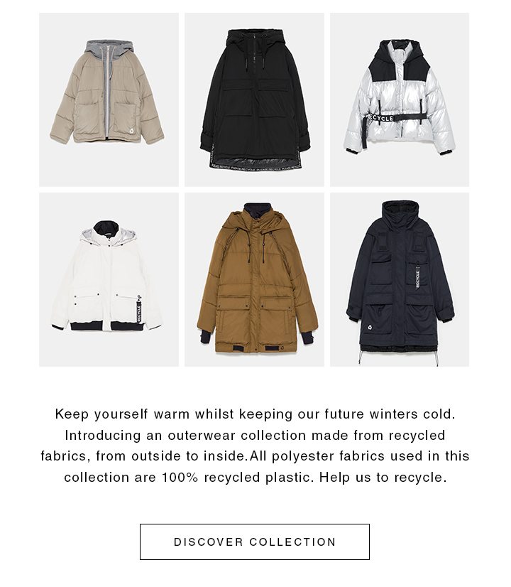 zara recycled capsule collection