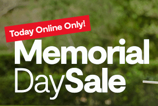 One Day Only! Memorial Day Sale