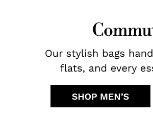 Commute Ready | Shop Men