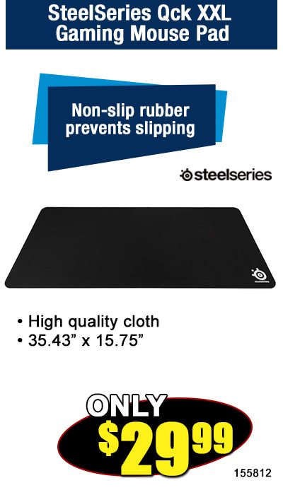 SteelSeries Qck XXL Gaming Mouse Pad