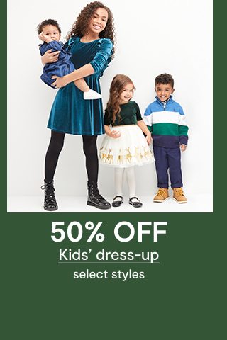 50% OFF Kid's dress-up select styles