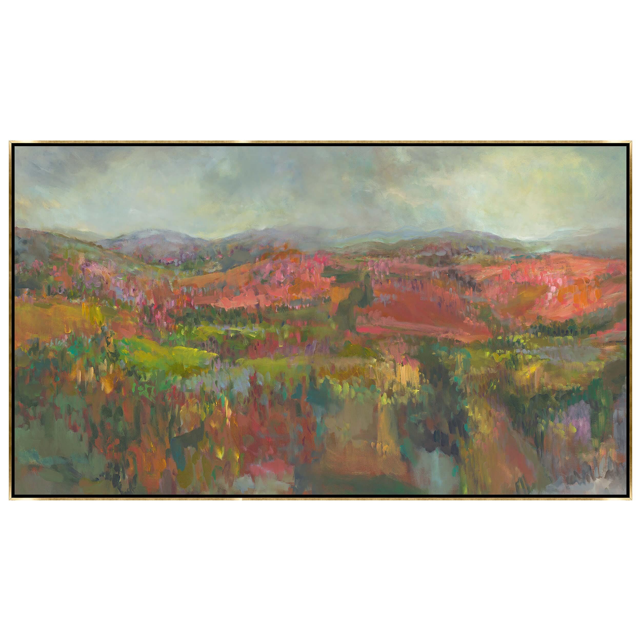 Image of Dressed in Cadium Colors Framed