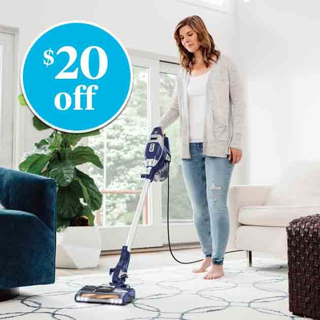 $20 off Shark® Rocket® Zero-M™ Corded Ultra-Light Vacuum