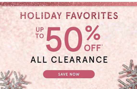 Up to 50% Off All Clearance